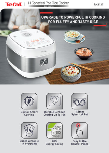 Tefal RK8131 1.5L White Colour Rice Cooker